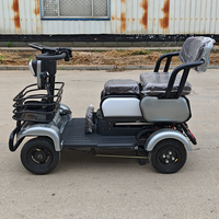 Nouvelle Arrivée 2026 – Scooter Électrique Robuste 48V 60V 500W 3 Places, Charge 200KG, 4 Roues avec Panier pour Personnes Âgées – Vente en Gros