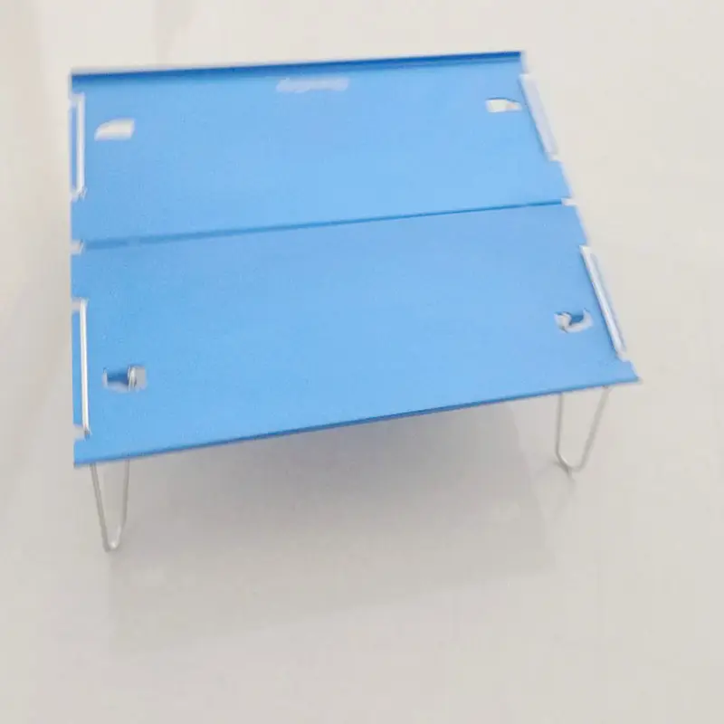 Mesa dobrável portátil para acampamento e piquenique em liga de alumínio personalizada