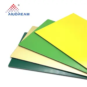 ACM-Blatt für Außen verkleidungen/Fassaden beschichtete feuerfeste Aluminium-Verbund platte ACP 3mm 4mm Alucobond