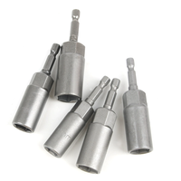 Tournevis clé 1/4 "vis métrique écrou tournevis ensemble d'outils adaptateur foret 5-12mm magnétique douille hexagonale manchon embout écrou tournevis