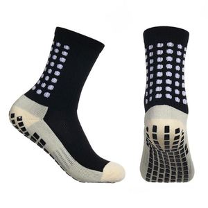 Chaussettes de sport respirantes en tricot de compression (Spandex/Nylon/Coton) personnalisables avec logo et motif sur mesure pour le football – Vente en gros usine - Product Image 5