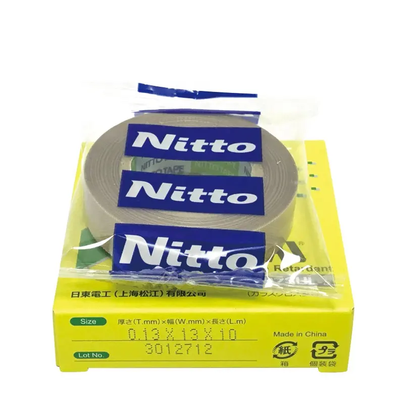जापान Nitto Denko 973UL-S Nitoflon चिपकने वाला टेप T0.13mm * W13mm * L10m Nitto टेप