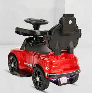 Coche <span class=keywords><strong>de</strong></span> Juguete Eléctrico para Bebés <span class=keywords><strong>de</strong></span> <span class=keywords><strong>1</strong></span> a 3 Años, Scooter con Ruedas Universales Antivuelco, Cochecito Infantil con Función <span class=keywords><strong>de</strong></span> Giro para Niños y Niñas - Product Image 4