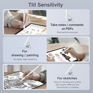 Chất lượng cao Stylus cho iPad không dây sạc cọ từ chối nghiêng từ hiển thị kỹ thuật số điện bút cho iPad - Product Image 4