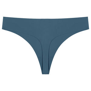 String sexy pour femme 2024, bas de taille basse, sans couture, tricoté en nylon/coton, antibactérien, respirant, séchage rapide, ODM, taille - Product Image 6