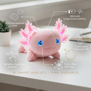 Peluche Interactivo de Ajolote Rosa, Muñeco Inteligente con IA que Habla para Niños, Novedad 2026, Certificado de Seguridad ASTM, Regalo Sorpresa - Product Image 2