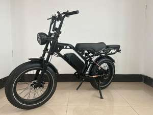 Venta caliente de alta velocidad 350W 48V 12Ah freno de tambor 20 pulgadas neumático motor China precio todoterreno montaña ciudad bicicleta eléctrica - Product Image 2