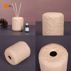 Hot Bán Tùy Chỉnh 200Ml Bê Tông Màu Be Nhựa Lót Chai Đa-Hương Thơm Hương Liệu Thanh Làm Mát Không Khí Reed Khuếch Tán Bộ - Product Image 2