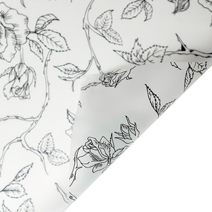 Papier d'emballage pour bouquet de fleurs de style coréen, série <span class=keywords><strong>Nosa</strong></span> Paper, jardin de roses, imperméable, fait main - Product Image 5