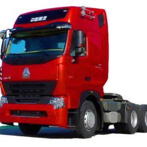 รถบรรทุกหัวลาก Sinotruk HOWO 6x4 10 ล้อ เครื่องยนต์ Weichai ดีเซล ระบบกันสะเทือนแบบลม รับน้ำหนักได้สูง ราคาโรงงานใหม่ - Product Image 1