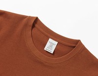 T-shirt Adulte Grande Taille en Coton Lourd 100% (280 Grammes) à Épaules Tombantes – Modèle Vierge