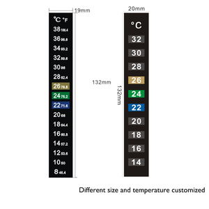 Tira do termômetro de temperatura do cristal líquido - Product Image 1
