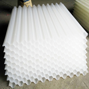 Macchina per la produzione di tubi a nido d'ape, tubi lamellari, mezzi filtranti per sedimentatori lamellari, sedimentatori inclinati, mezzi filtranti per sedimentatori, macchina per la produzione di mezzi filtranti - Product Image 2