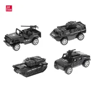 4 pcs 1:64 בקנה מידה diecast צעצוע דגם רכב הסוואה הנדסת צבאי משטרת אש מכונית צעצוע סט מתכת מכונית צעצועים