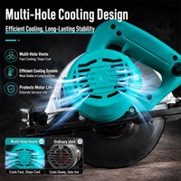 Scie circulaire électrique portative mini professionnelle haute puissance pour la coupe du bois