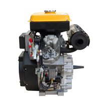Moteur bicylindre Euro 5 26 CV 1247 cm³ / 4 temps refroidi par air / Démarrage électrique / Utilisation pour machines agricoles et générateurs