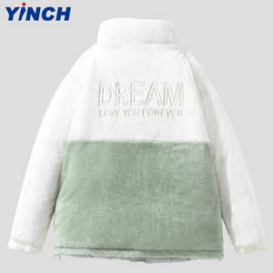 LAYENNE 2025년 고품질 남성용 한국 스타일 겨울 자켓 신상품 양면 루즈핏 스탠드 칼라 롱 보온 코트 - Product Image 5