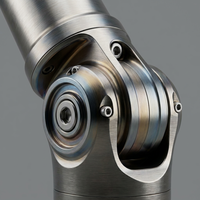Mecanizado CNC de 5 Ejes Personalizado |   Articulaciones de Titanio para Robots y Piezas para Robots Humanoides |   Fresado y Torneado de Precisión |   ISO 9001