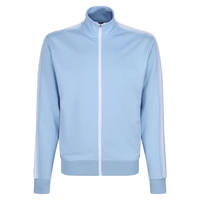 Ensemble de vêtements de sport décontractés 2 pièces pour hommes, logo brodé imprimé personnalisé, veste, pantalon de jogging, vêtements d'entraînement