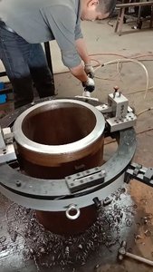 Escg1218 <b>Split</b> Pipe Cold Cutting and Beveling <b>Machine</b> Automatic Industrial High-accuracy Stainless Steel Cutter for 300-450 Mm - Product Image 3