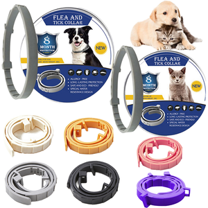 <span class=keywords><strong>Collar</strong></span> <span class=keywords><strong>Antipulgas</strong></span> <span class=keywords><strong>y</strong></span> <span class=keywords><strong>Garrapatas</strong></span> de Silicona Suave para Perros <span class=keywords><strong>y</strong></span> Gatos, Protección Duradera, Venta al Por Mayor - Product Image 1