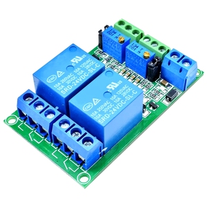 Módulo Comparador de Voltaje ZYSY 2 Canales LM393 5V 12V 24V Placa de Relé de 2 Canales para Modificación de Circuitos Automotrices - Product Image 3