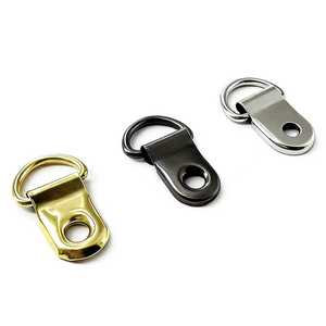 763 Metal Hook <b>Round</b> Single Hook 3-5kg Load Capacity Durable Wall Hanging Hardware for <b>Frames</b> and Pictures - Product Image 1