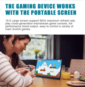 Moniteur portable pour ordinateur portable, écran double 14 pouces, extension d'affichage compatible avec les ordinateurs portables via un seul câble - Product Image 4