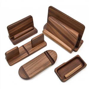 Support pour ordinateur portable MacBook en noyer usiné CNC, équipement industriel, avec services de découpe par électroérosion et de perçage, organisateur de bureau réglable - Product Image 1