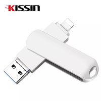 Unidad de Estado Sólido Portátil KISSIN, USB 3.0 Tipo C de Alta Velocidad, Disco Duro Externo SSD para Almacenamiento de Datos