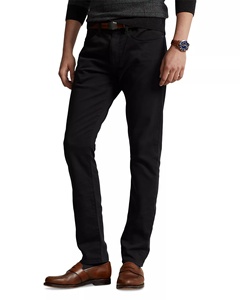 <span class=keywords><strong>Pantaloni</strong></span> da <span class=keywords><strong>Uomo</strong></span> ODM Midweight Dark a Vita Media con Chiusura a Bottoni, <span class=keywords><strong>5</strong></span> <span class=keywords><strong>Tasche</strong></span>, Modello Sullivan Slim, in Poliestere/Cotone, Lussuosi, Traspiranti ed Ecologici - Product Image 4
