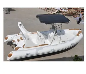 عالية الأداء لييا 5.8m 19ft thundercat 10 شخص قارب قابل للنفخ للبيع
