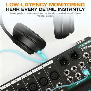 Consola <span class=keywords><strong>de</strong></span> <span class=keywords><strong>Mezclas</strong></span> Profesional XTUGA CT6/8 <span class=keywords><strong>de</strong></span> 6/8 Canales, Tarjetas <span class=keywords><strong>de</strong></span> Sonido, Mezclador <span class=keywords><strong>de</strong></span> Audio, Consola <span class=keywords><strong>de</strong></span> <span class=keywords><strong>Mezclas</strong></span> <span class=keywords><strong>para</strong></span> Grabación <span class=keywords><strong>de</strong></span> Audio - Product Image 5