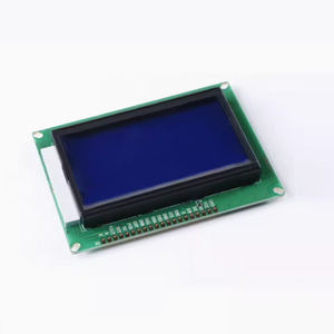 FLYCHIP yeni orijinal 12864T LCD ekran LCD ekran arka ışık ST7920 mavi ekran ile <span class=keywords><strong>3.3</strong></span>-5V çince karakter kütüphanesi - Product Image 1