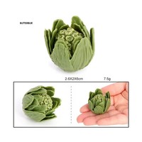 Figurines réalistes de modèle de légumes chou, carotte, oignon, épinard, maïs, babeurre, soja jouets éducatifs d'apprentissage cognitif