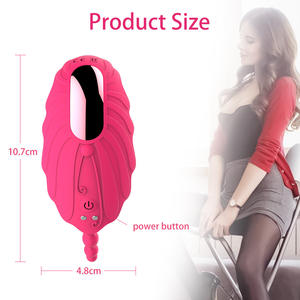 Mainan Seks Pengiriman Rahasia <span class=keywords><strong>Sextoy</strong></span> 9 Kontrol Aplikasi Vibrator Mainan Seks Dewasa Vibrator Celana Getar Dua Kepala yang Dapat Dipakai untuk Wanita - Product Image 2