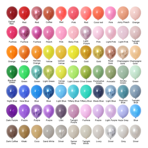 Venta al por Mayor Globos de Látex Estándar Redondos de 10 Pulgadas para <span class=keywords><strong>Helio</strong></span>, Paquete de 100 Piezas para Decoración de Cumpleaños - Product Image 1