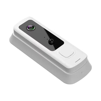 Sonnette vidéo sans fil intelligente de sécurité 1080P HD avec interphone bidirectionnel en alliage de zinc, application Tuya, alimentation par batterie, stockage cloud, modèle M21
