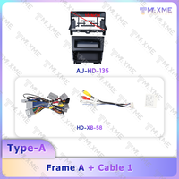 Lecteur multimédia de voiture Android 2 Din 10 pouces, radio, GPS, navigation, stéréo universelle avec caméra pour Honda Accord 8ème génération 2008-2013