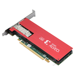Tarjeta Aceleradora FPGA Xilinx <span class=keywords><strong>Alveo</strong></span> U50 A-U50-P00G-PQ-G, 8GB HBM PCIe Gen4 100GbE para Centro de Datos - Product Image 1