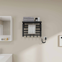 Sèche-serviettes électrique mural multi-barres 4, 6, 8, 10 barres 220V pour salle de bain
