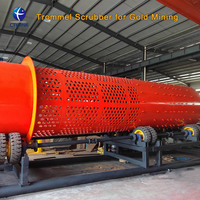 Trommel Scrubber pour le lavage de l'or alluvial et le nettoyage de l'argile