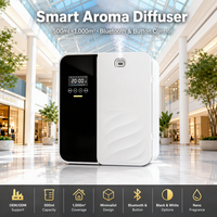 Diffuseur d'arômes professionnel de luxe AF-11, diffuseur d'huiles essentielles intelligent électrique portable sans eau, machine à parfum automatique
