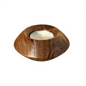 Rectangle Wooden Handmade Eco-Friendly Tea Light Holder for Home Decoration Durable Natural Finish Christmas AZ ENTERPRISES - Product Image 5