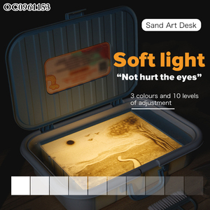 Jeux électroniques éducatifs bricolage pour filles, machine à dessiner, table d'art de <span class=keywords><strong>sable</strong></span> pour enfants - Product Image 3