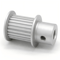 Poulie de distribution OEM MXL 16T usinée CNC, personnalisable, alvéole 6mm, largeur courroie 6mm, en aluminium, avec vis de réglage, pour moteur pas à pas