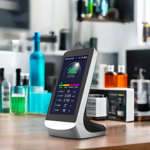 Analyseur de qualité de l'air Tuya Dienmern avec connexion Wi-Fi, capteur de CO2, testeur de gaz, détecteur de poussière PM2.5 PM10, moniteur portable, détecteur pour voiture TFT - Product Image 4