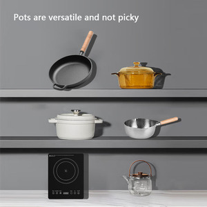 Cocina de Inducción Portátil de 2000W <span class=keywords><strong>para</strong></span> el Hogar, 2025, Cocina Rápida, Estufa Eléctrica de Cerámica Infrarroja de Sobremesa, Placas de Cerámica Populares - Product Image 4