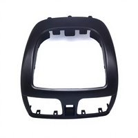 Esunway – Kit de cadre de tableau de bord en plastique pour autoradio Nissan Sentra Almera 2000-2006, adaptateur de console avec base de poche