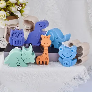 Animal Shape Silicone Baking Fondant Mold Cake Decoration Kitchen Tool DIY Handmade Chocolate Aromatherapy Candle Making Mould